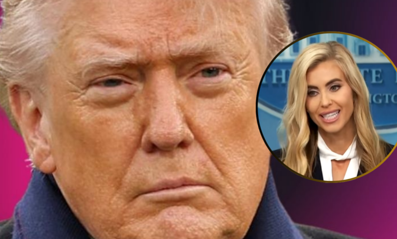 Lapso insólito na Casa Branca: Katie Zacharia troca "marido" por "presidente" Donald Trump