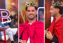 De toalha de cozinha ao ombro e coroa na cabeça: Gonçalo Quinaz "coroado" rei no «Extra» do 'BB All Stars'