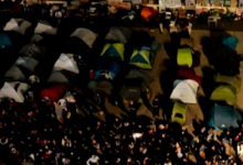 Polícia varre acampamento no Porto: "Resistência" e feridos em noite de tensão por causa da habitação