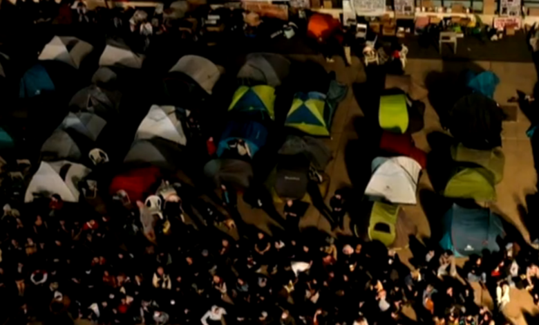 Polícia varre acampamento no Porto: "Resistência" e feridos em noite de tensão por causa da habitação