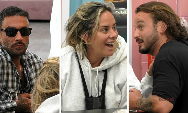 Carlos Sousa e Miguel Vicente revelam informação do exterior a Helena Isabel no «Big Brother»