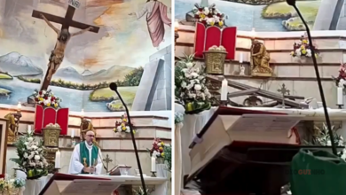 Tragédia em direto: Padre morre após ser atingido por crucifixo durante missa no Equador (vídeo)