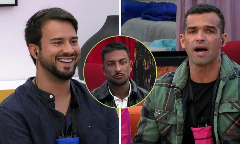 Francisco Monteiro põe o dedo na ferida? Em direto no «Big Brother», atira: "O Luís tem medo do Carlos"
