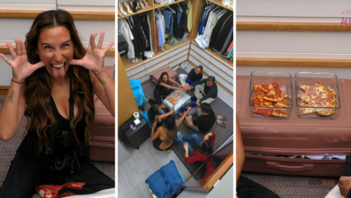 Banquete no closet: Catarina Miranda recusa partilhar pizza com Miguel Vicente no «Big Brother»