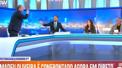 Amadeu Oliveira explode em direto: levanta-se aos gritos e abandona o estúdio do NOW
