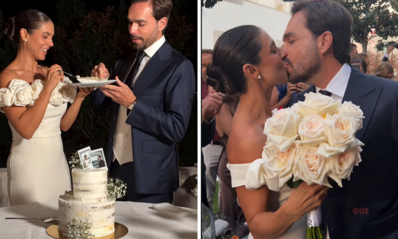CASADOS! Ricardo Martins Pereira e Sara Veloso dão o nó em cerimónia intimista em Lisboa