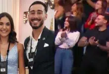 Sara Jesus ao lado de Afonso Leitão
