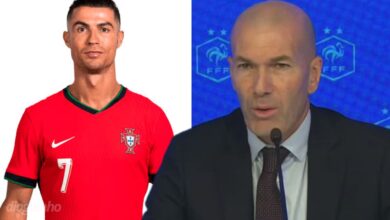 Zidane comenta a bronca de Cristiano Ronaldo e Jorge Jesus
