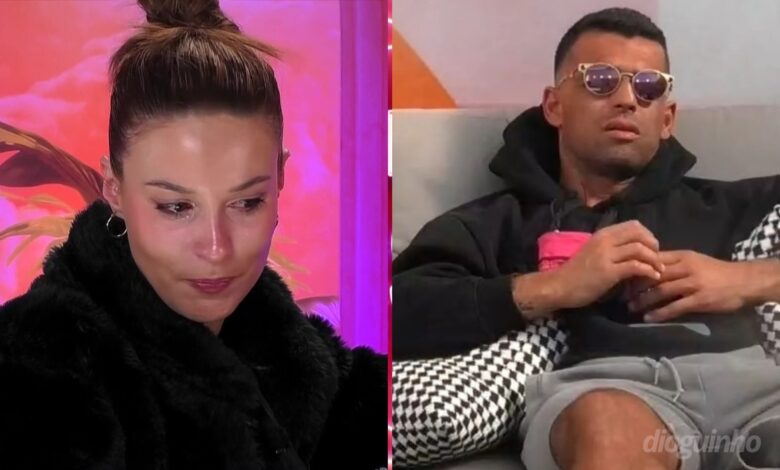 Após bronca da madrugada! Renata Reis confronta Luís Gonçalves: "Fiquei com medo de ti!"