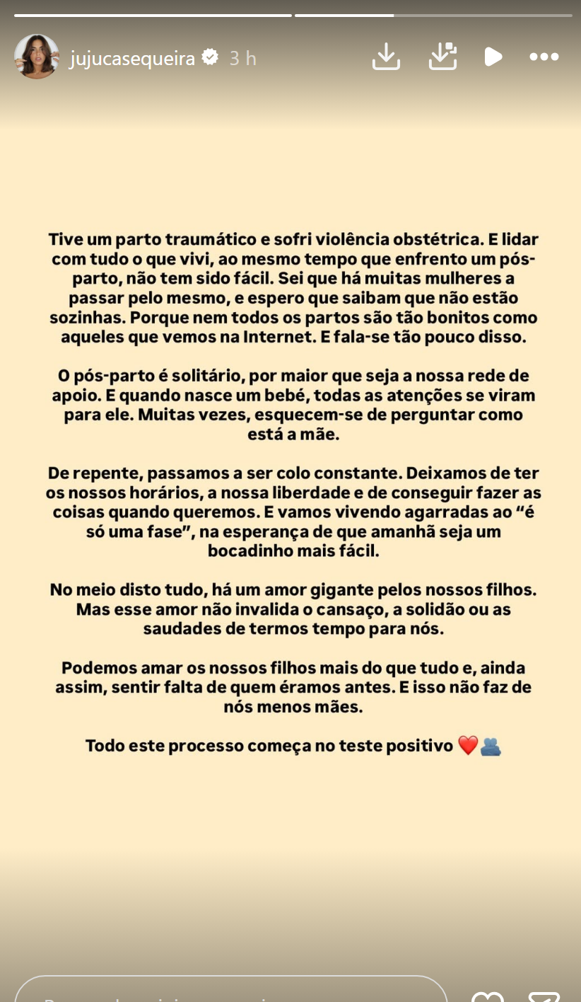 Joana Sequeira, da Mega Hits, foi mãe pela primeira vez e confessa: "Sofri violência obstétrica"