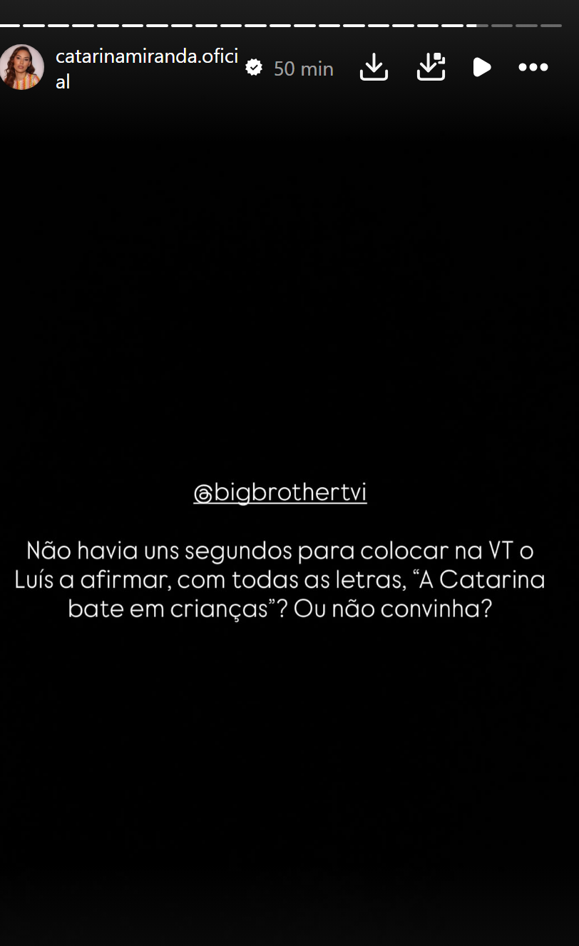 Equipa de Catarina Miranda acusa produção do «Big Brother All Stars» de manipulação em plena Gala