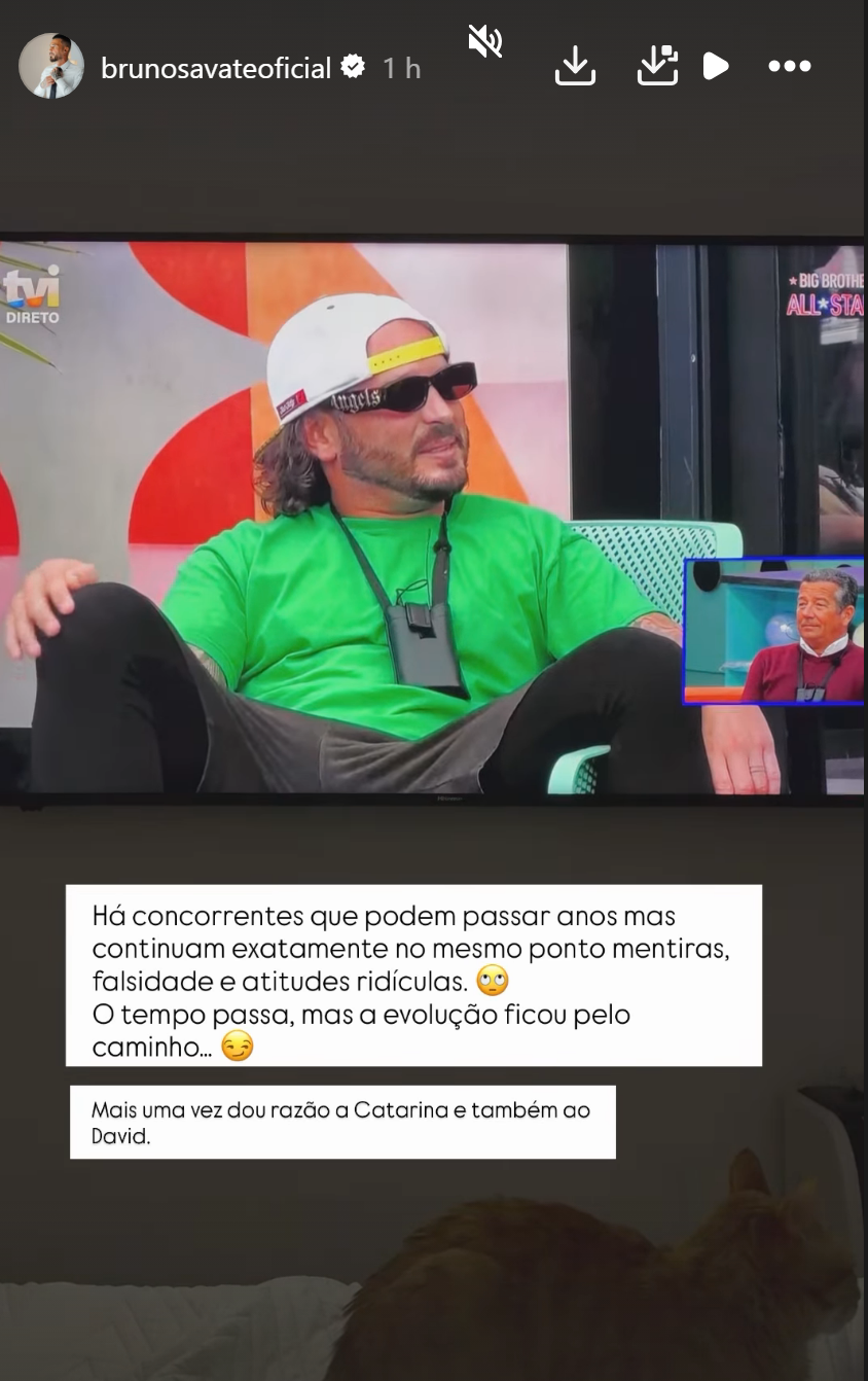 Big Brother - Bruno Savate arrasa Miguel Vicente sem piedade: "Mentiras, falsidade e atitudes ridículas"